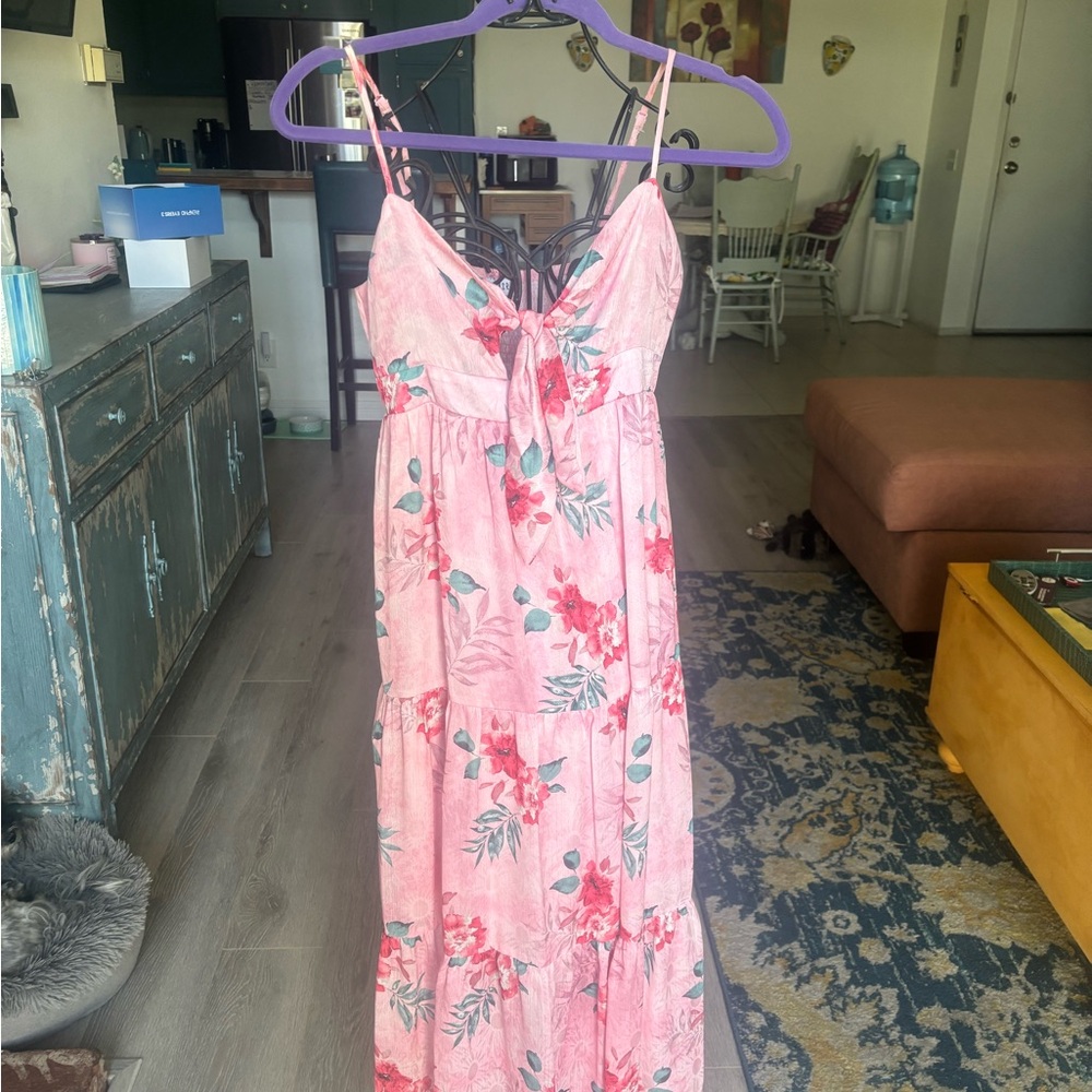 NSR Pink Floral Dress